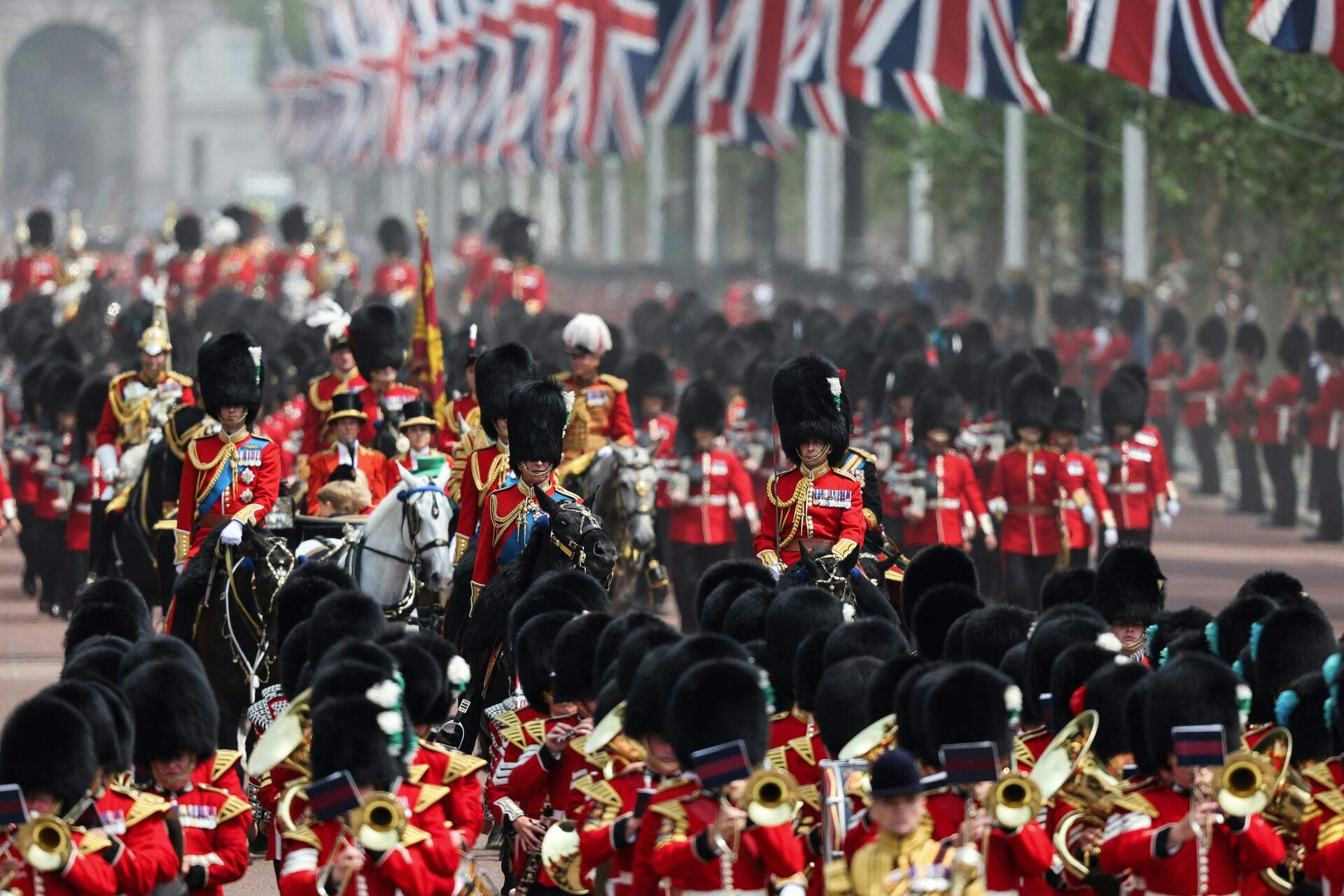 "Trooping the Colours"-paraden 2023