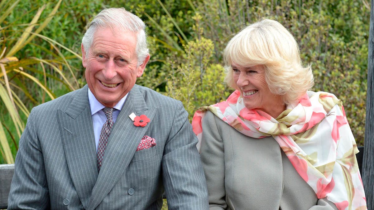 Kong Charles og dronning Camilla. Arkivfoto.