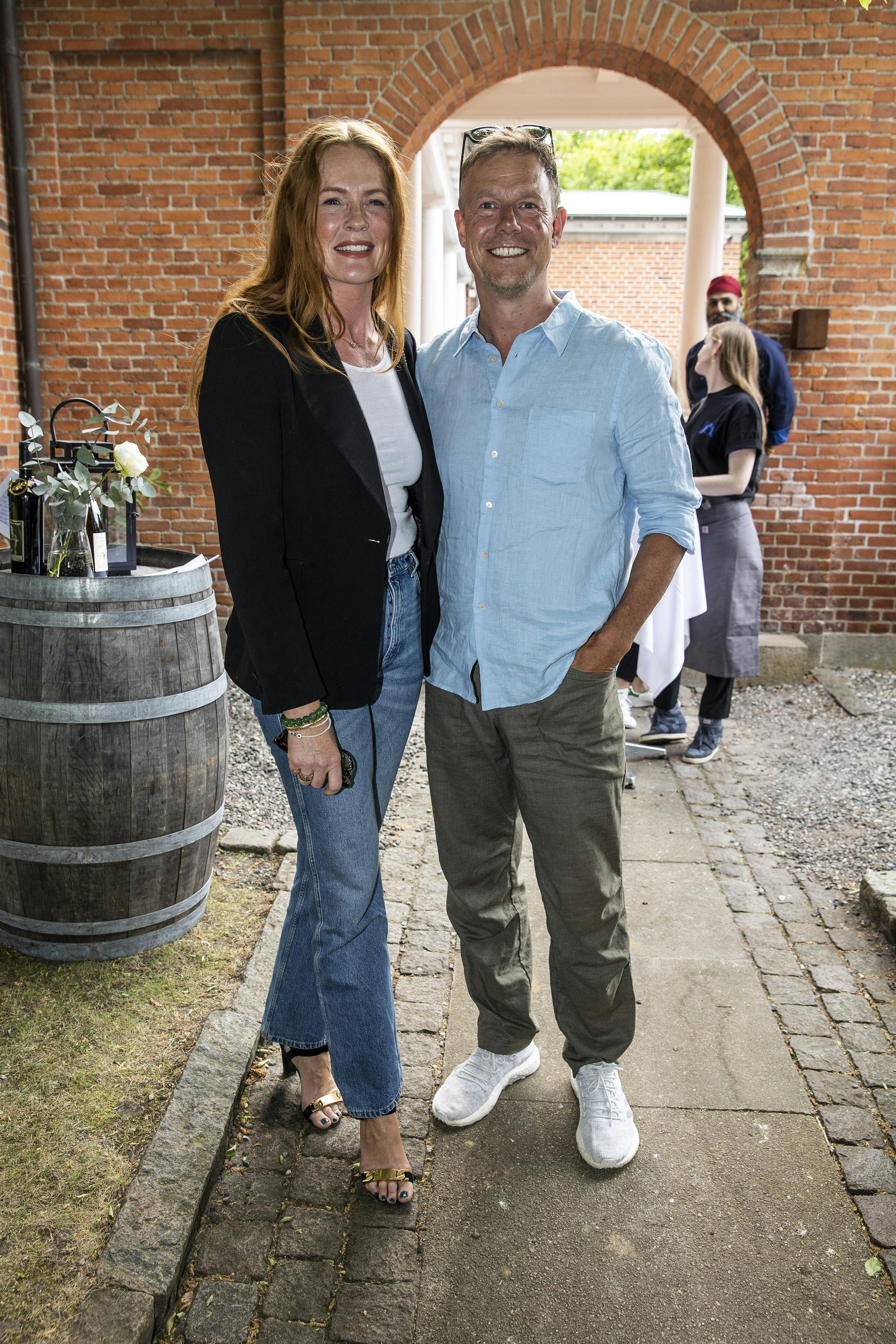 Morten Kirckhoff med sin hustru Vibeke