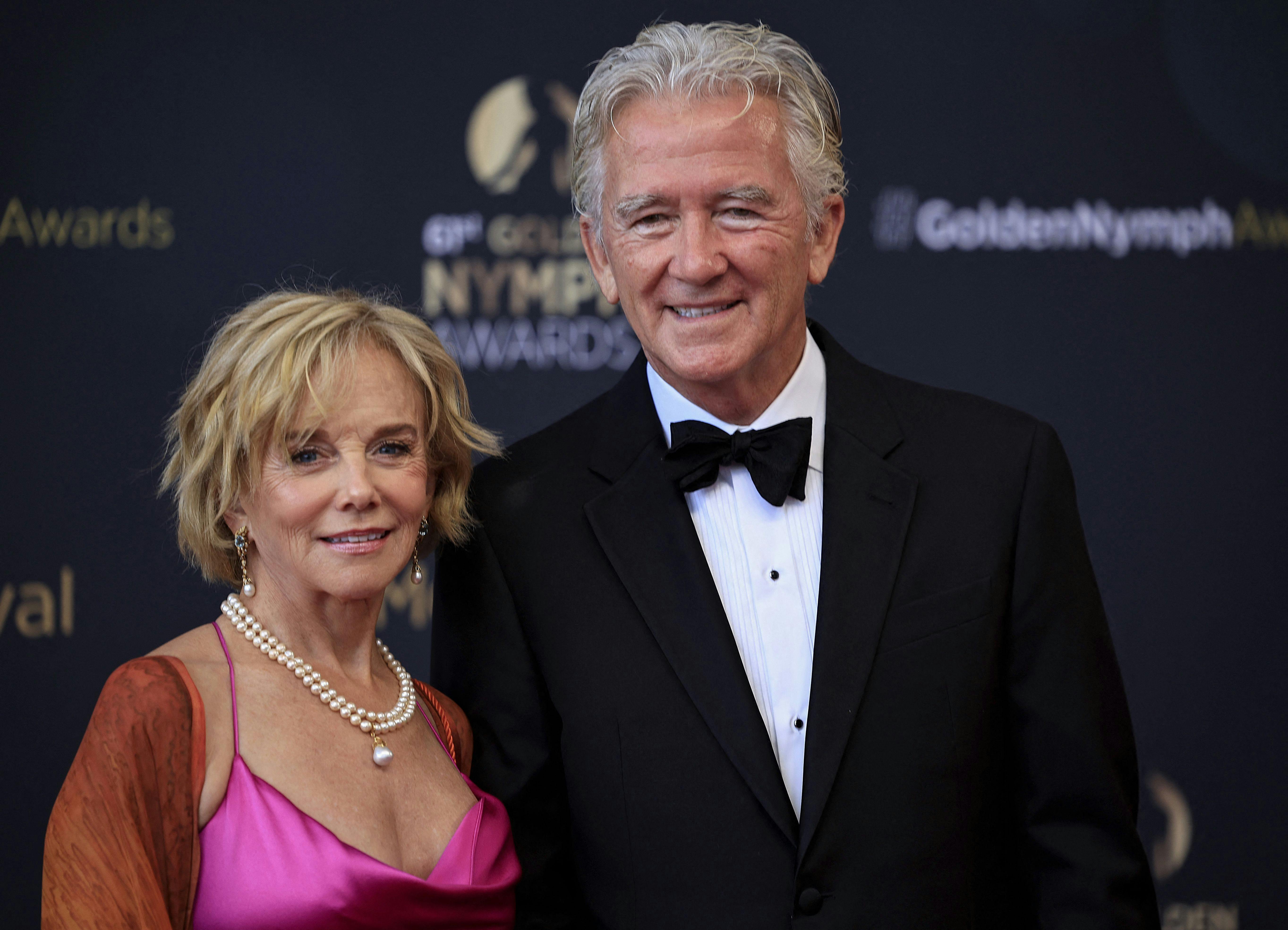 Patrick Duffy og kæresten Linda Purl. 