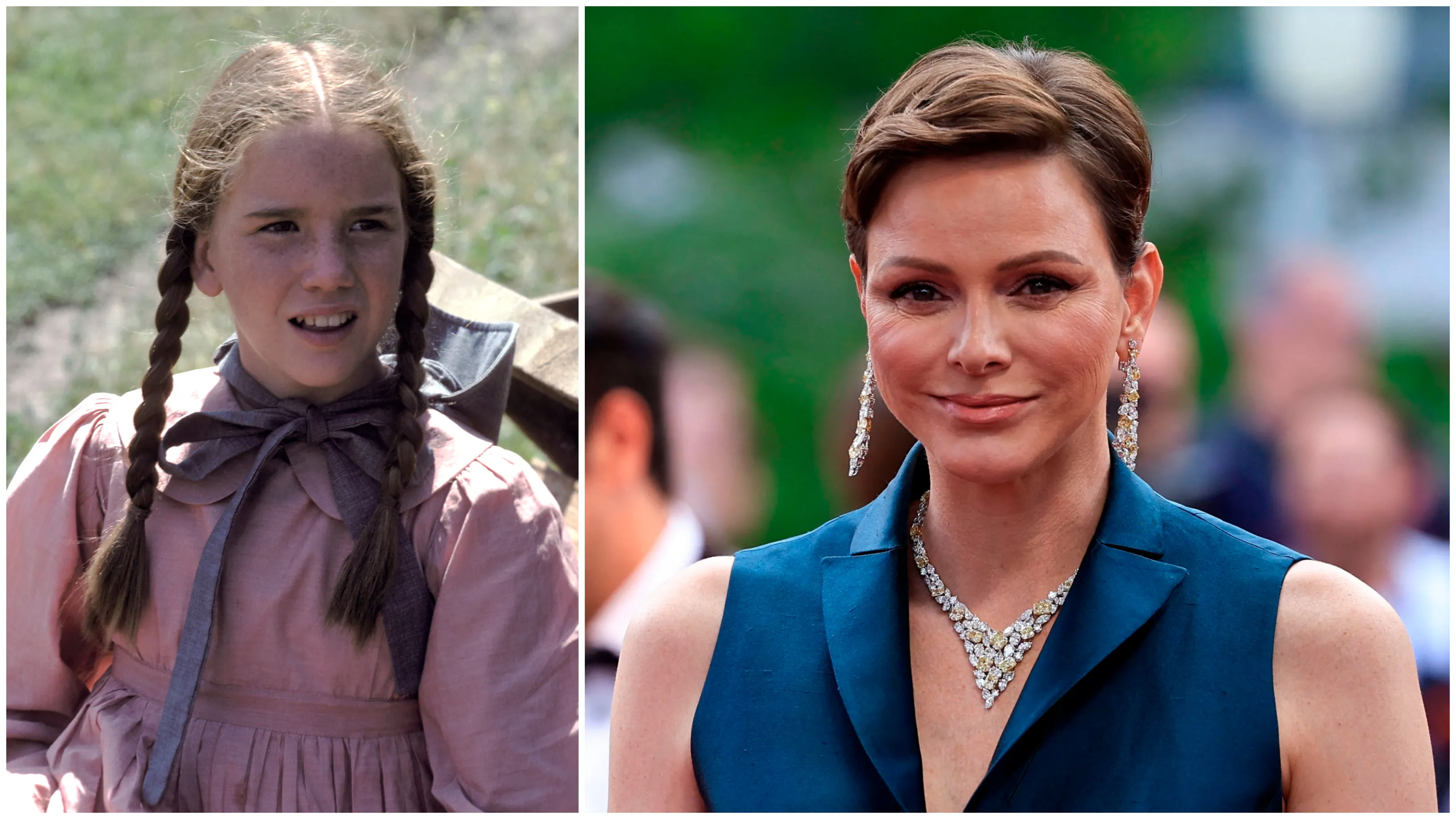 Kan du genkende hende? Fyrstinde Charlene mødte Det lille hus på ...
