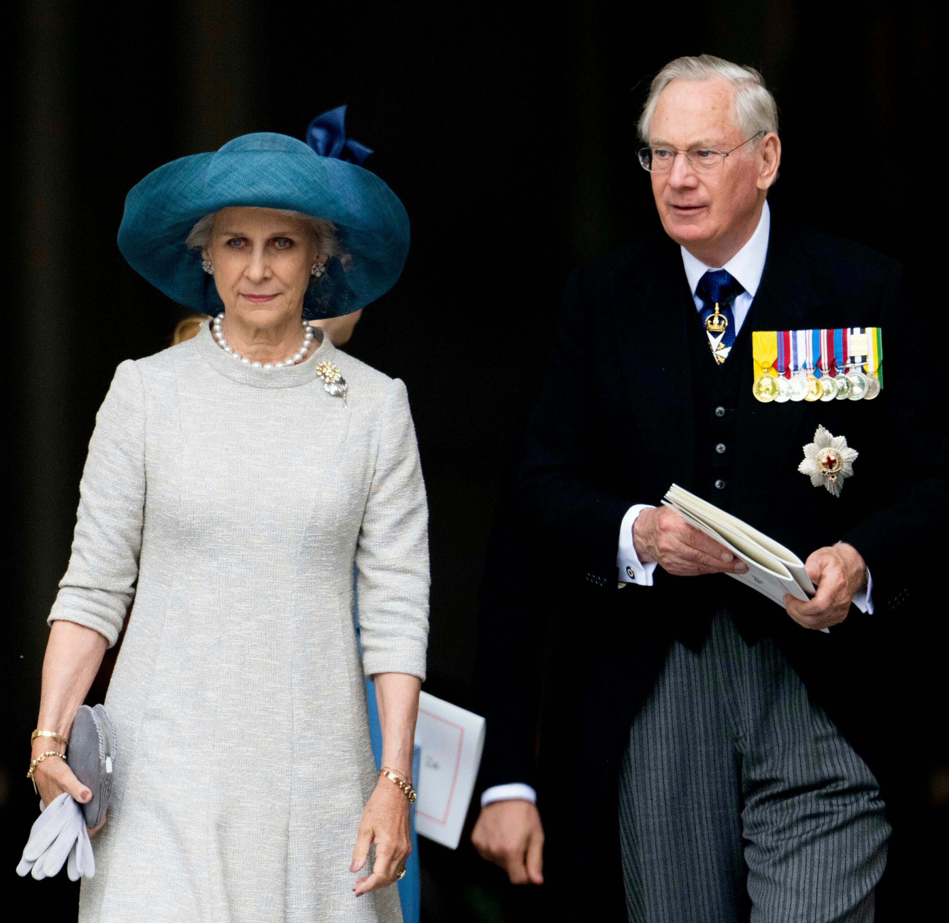 Hertuginde Birgitte og hertugen af Gloucester.