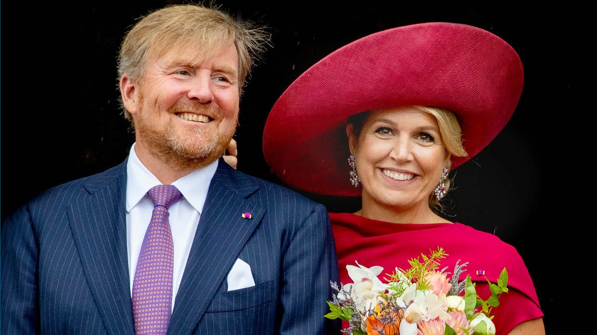 Kong Willem-Alexander og dronning Maxima. 