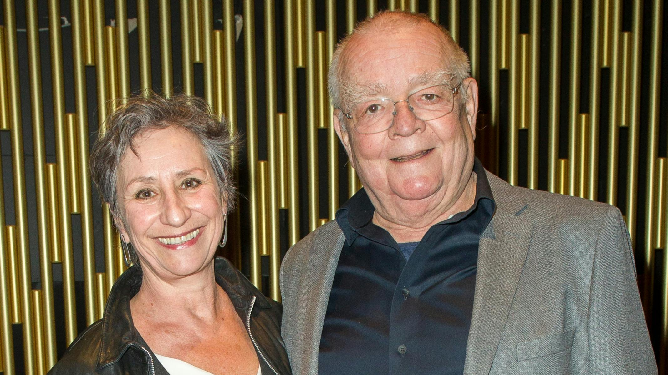 Troels II Munk sammen med hustruen Pia Rosenbaum i 2016
