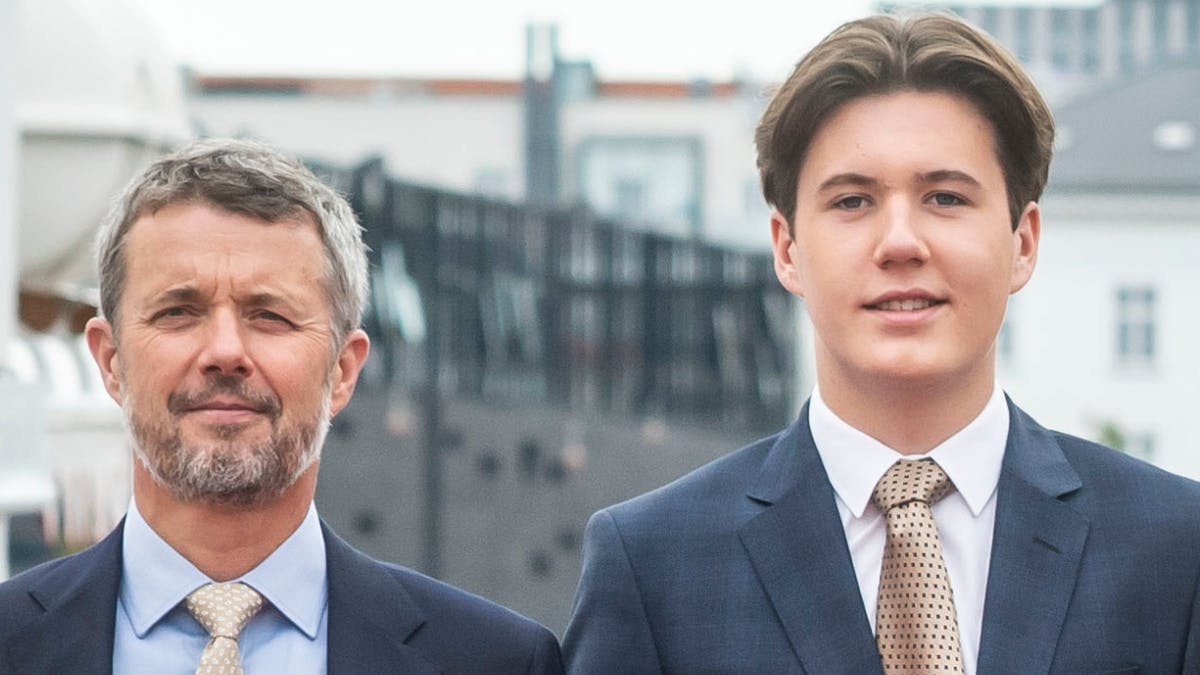 Kronprins Frederik og prins Christian.