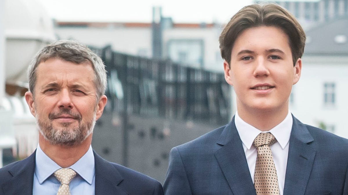 Kronprins Frederik og prins Christian.