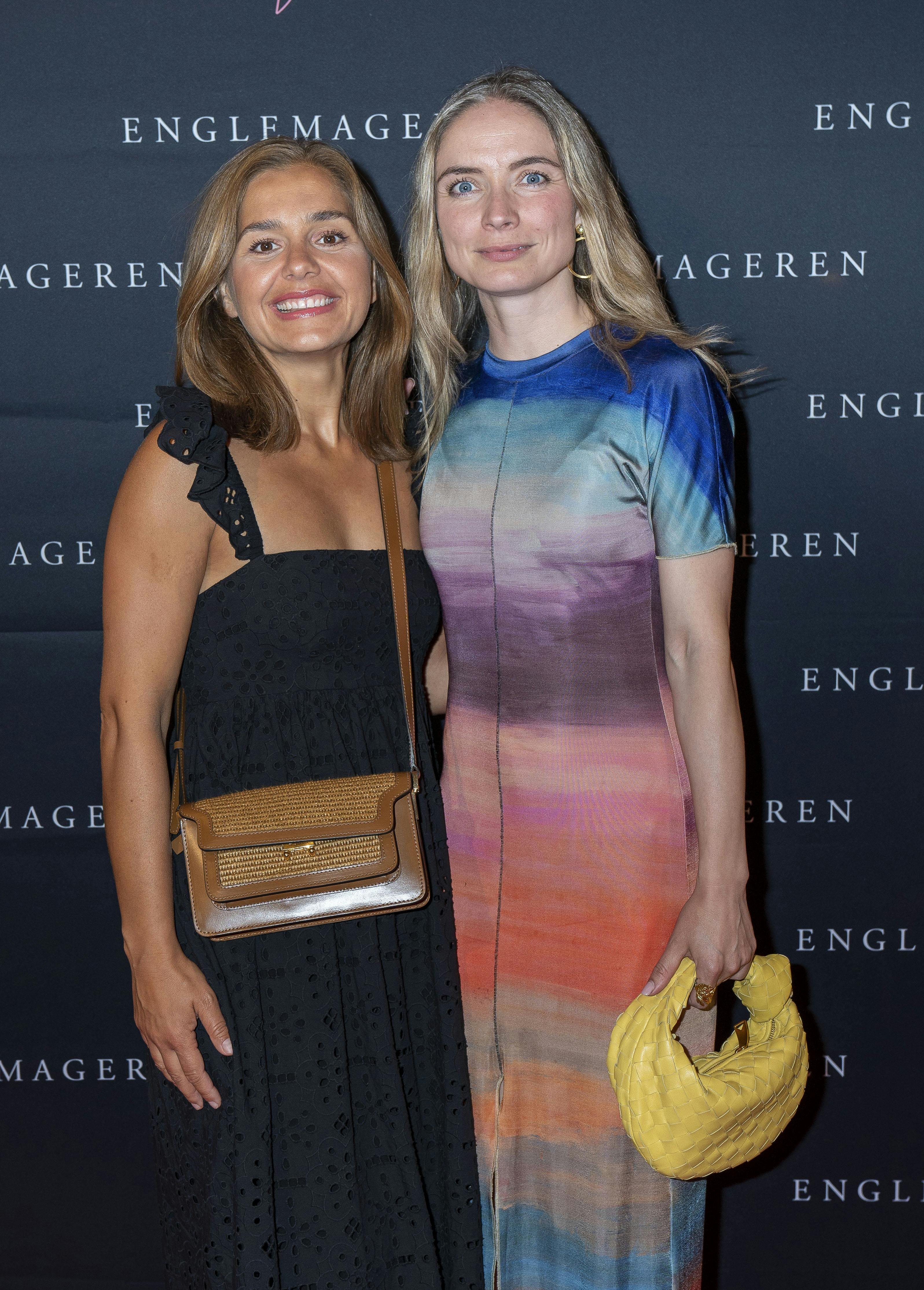 Stephania Potalivo og Neel Rønholt til premieren på "Englemageren". 