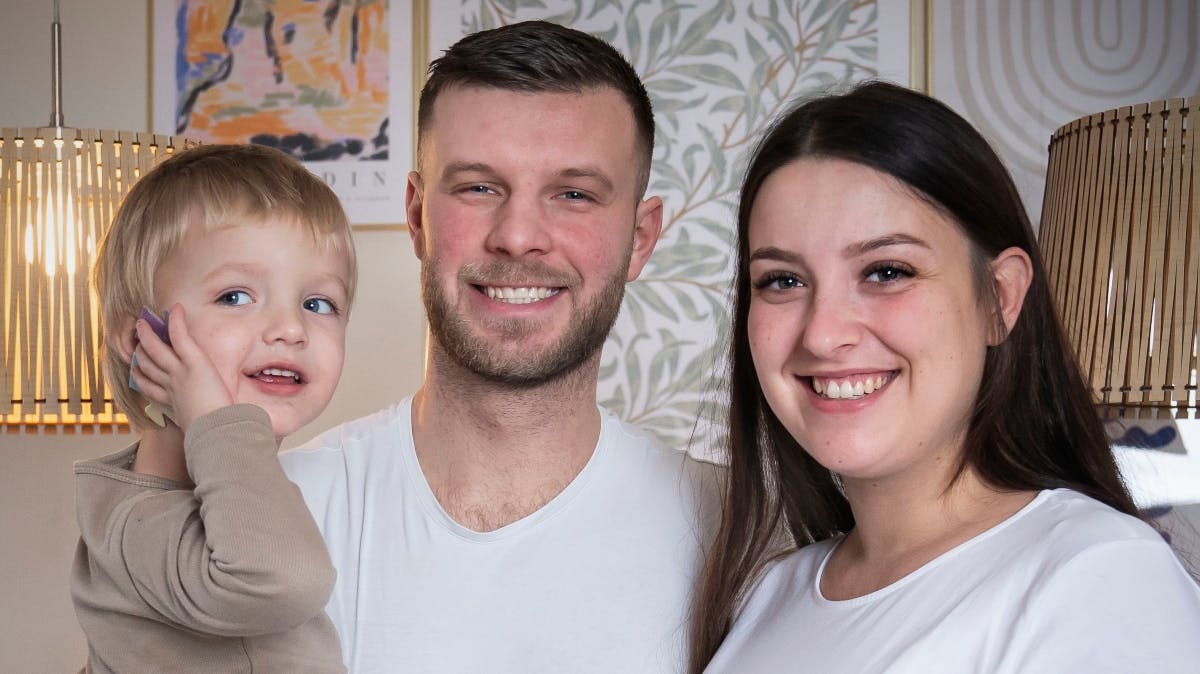 Louie, Daniel og Maria 