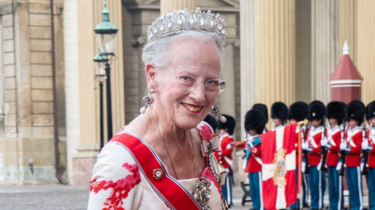 Dronning Margrethe.