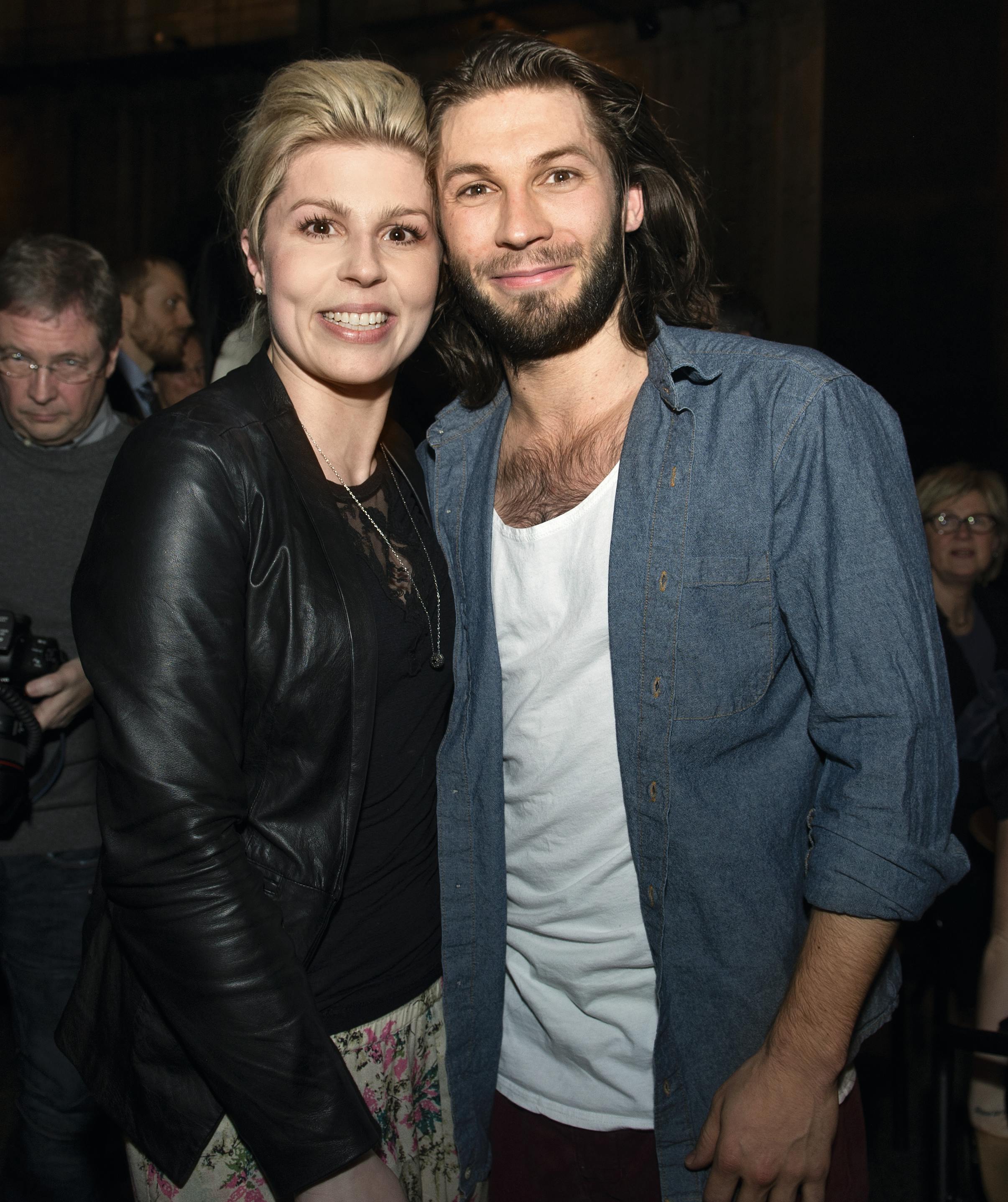 OPGAVE: Premiere på "HAIR". Simon og Cecilie Stenspil.STED: Østre GasværkDATO: 20130226JOURNALIST:  Ulrik UlriksenFOTOGRAF: Hanne Juul -