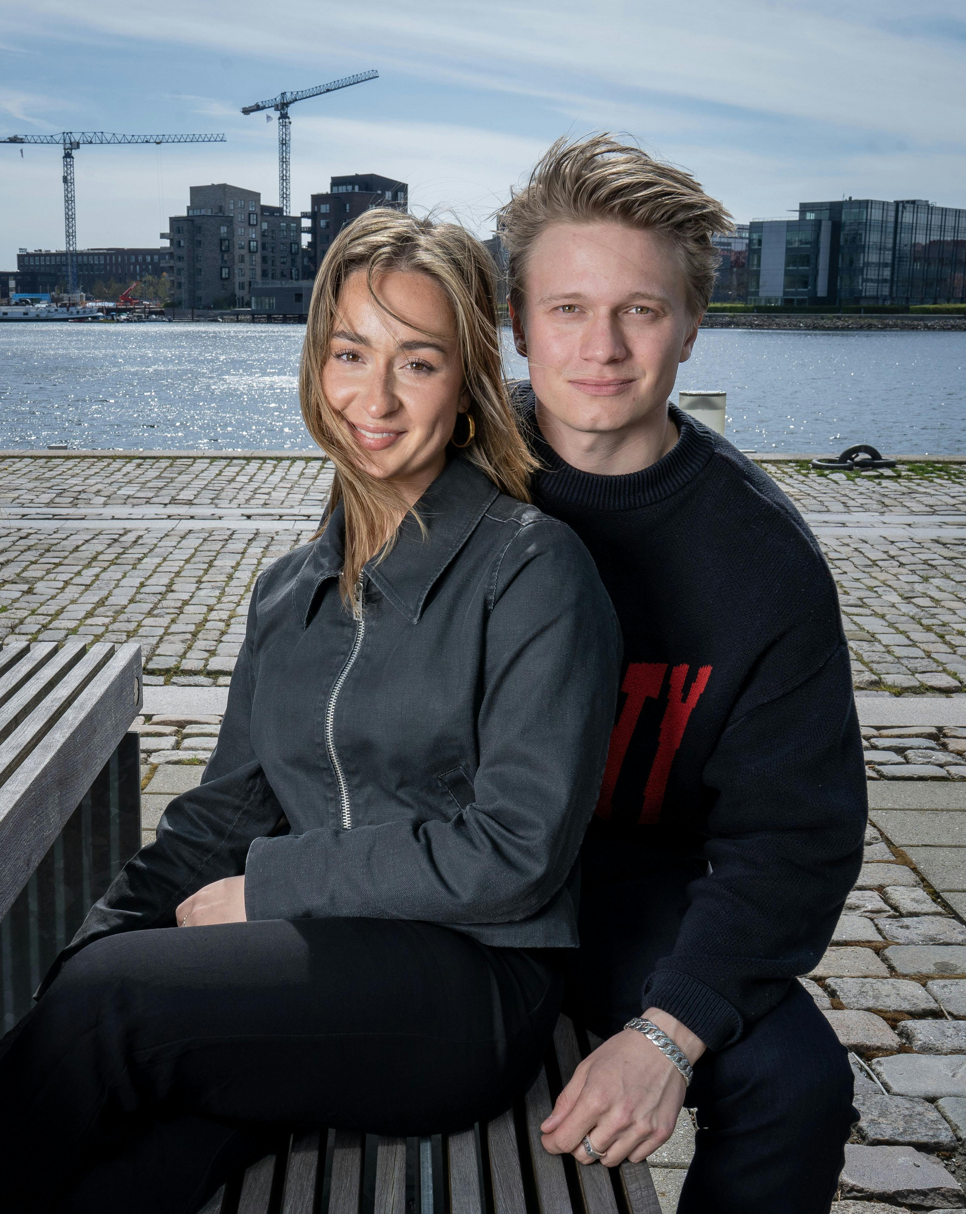 Mia Helene Højgaard og Mathias Käki.&nbsp;
