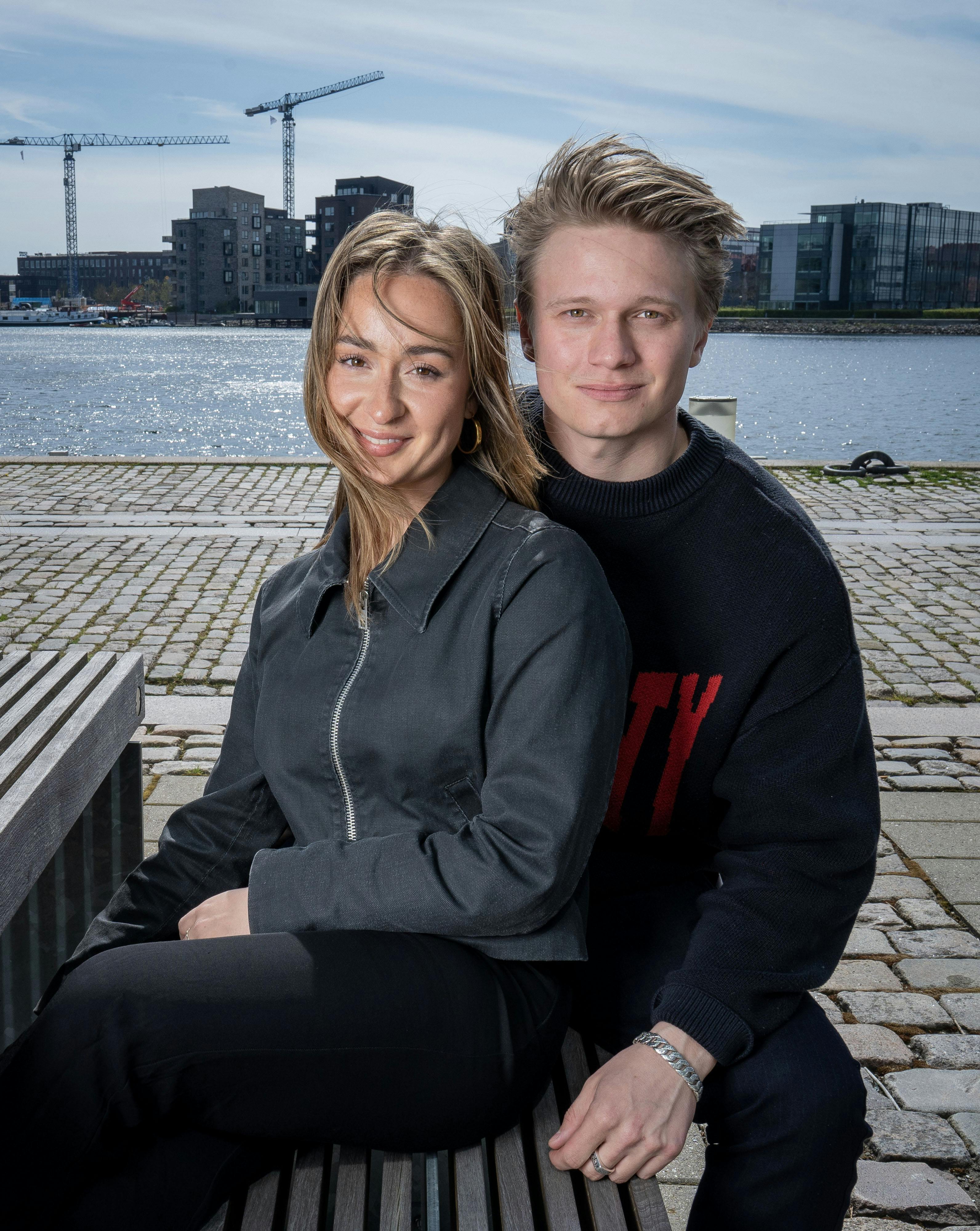 Mia Helene Højgaard og Mathias Käki. 