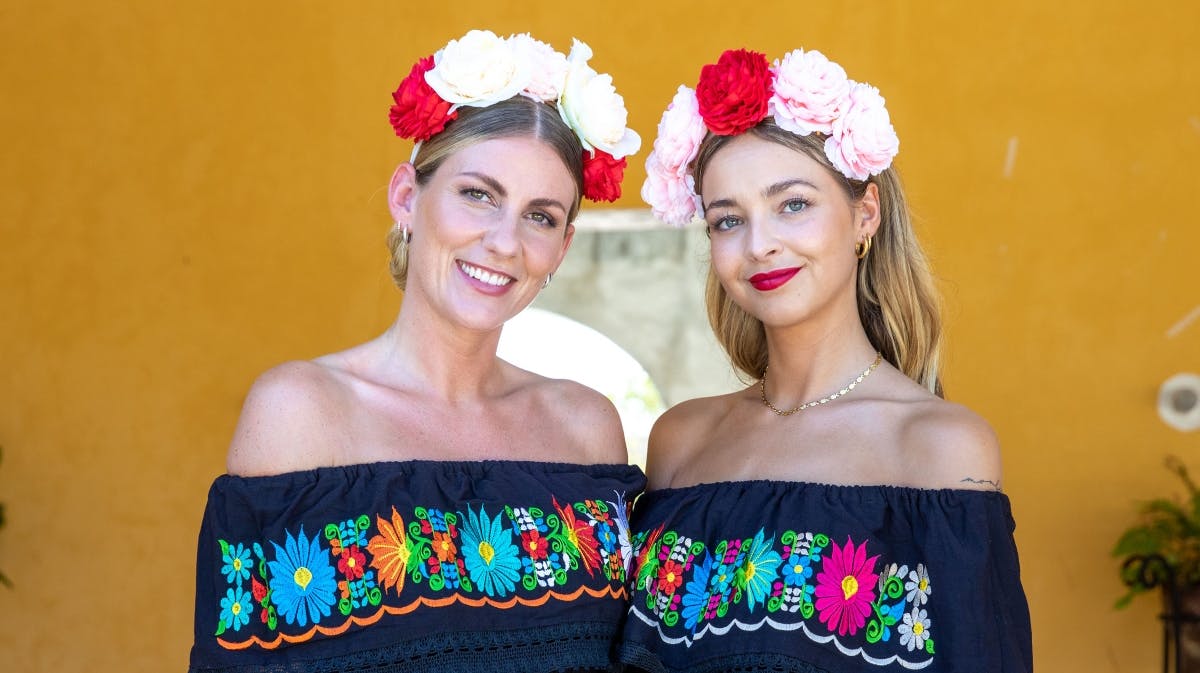 Mette og Julie fra "Bachelorette".