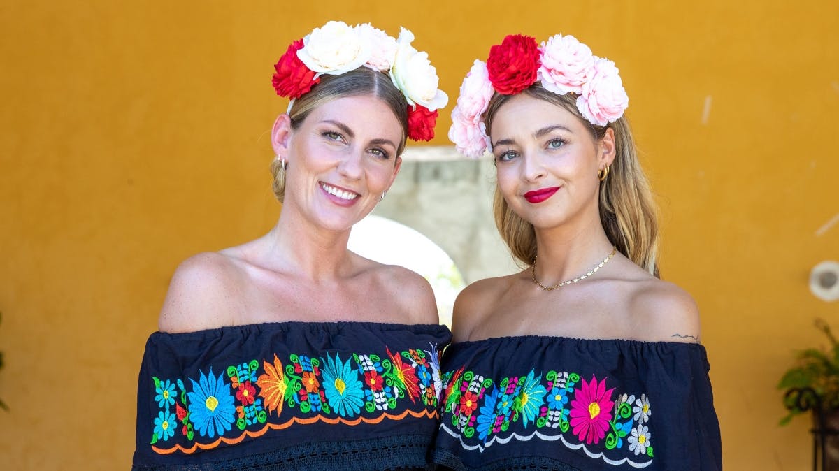 Mette og Julie fra "Bachelorette".