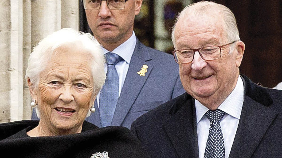 Dronning Paola og kong Albert.
