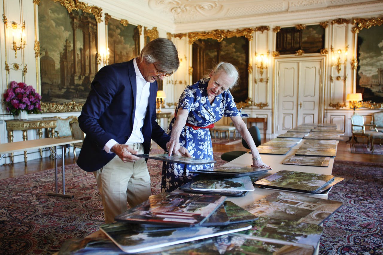 Dronning Margrethe og Bille August