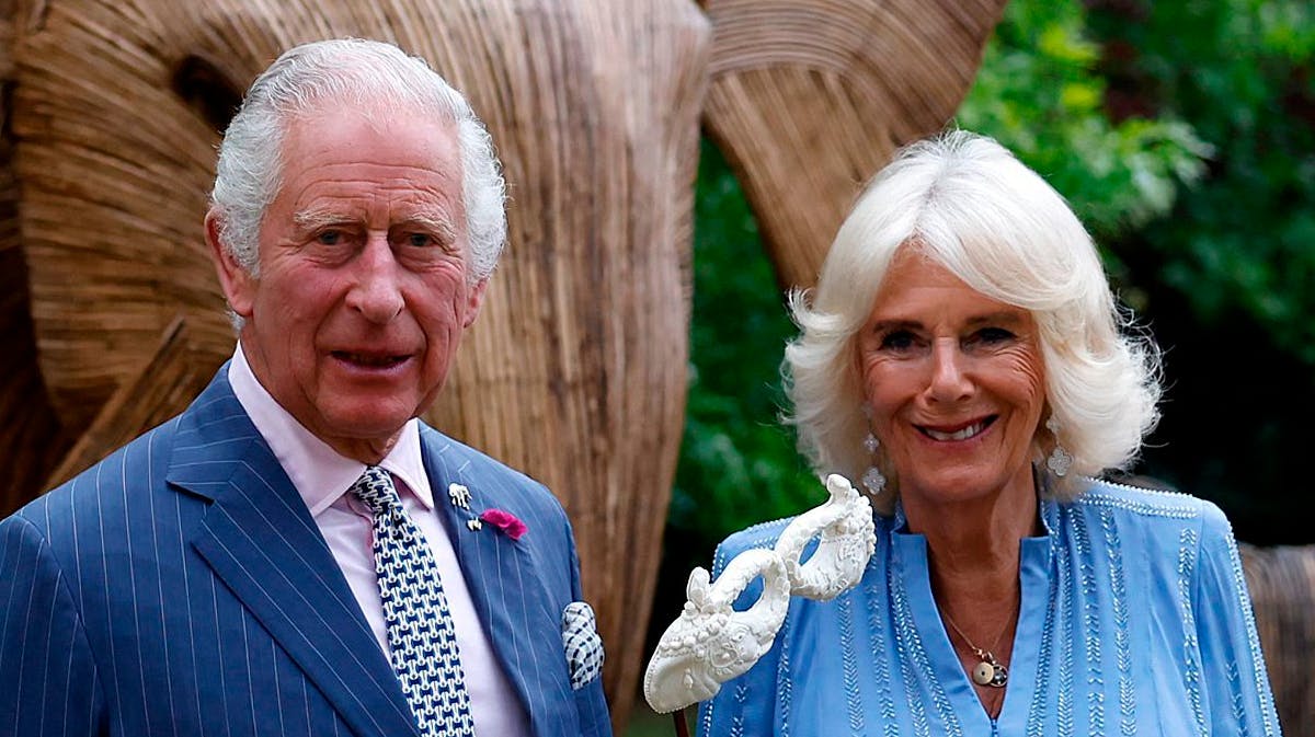 Kong Charles og dronning Camilla.