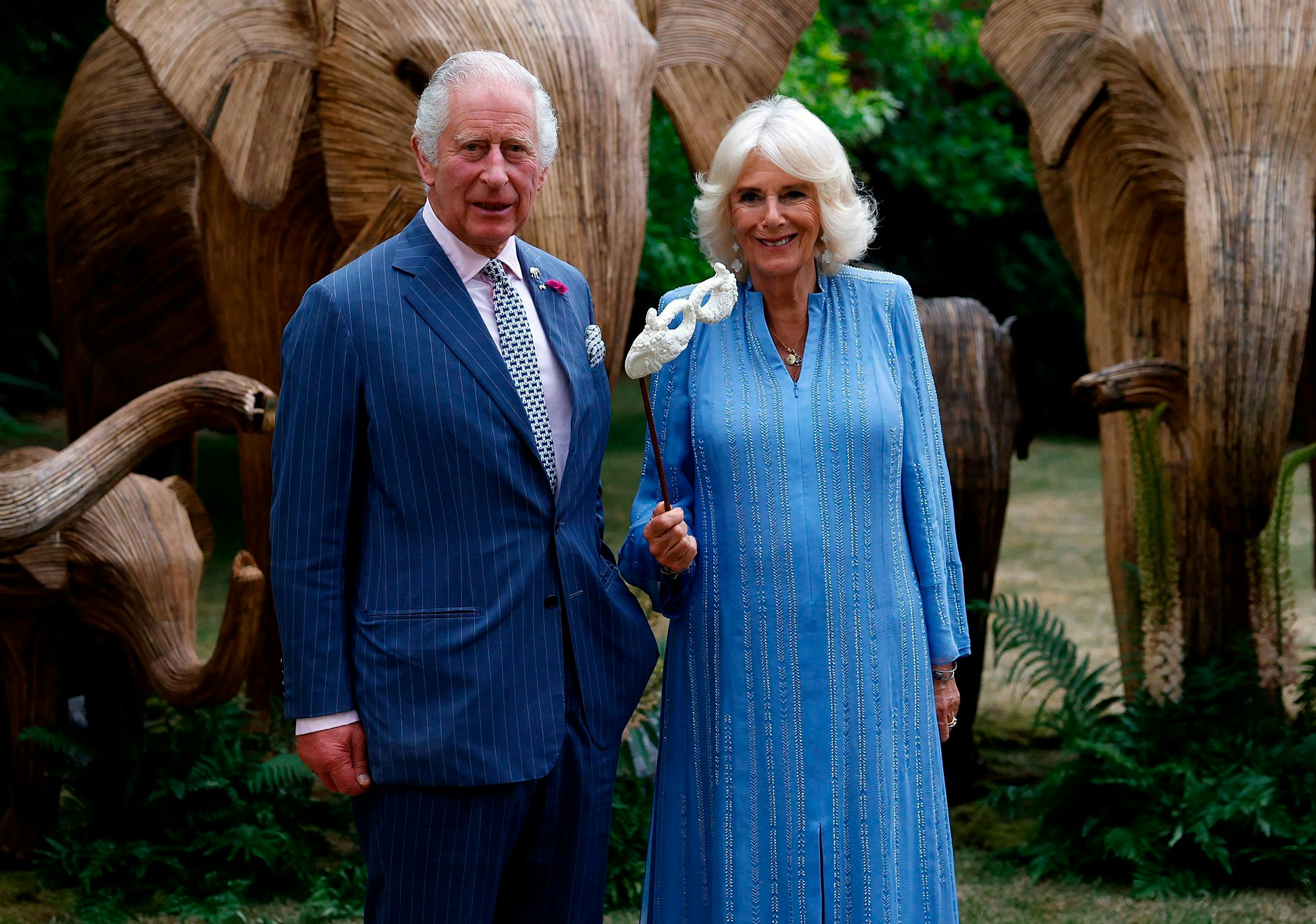 Kong Charles og dronning Camilla.
