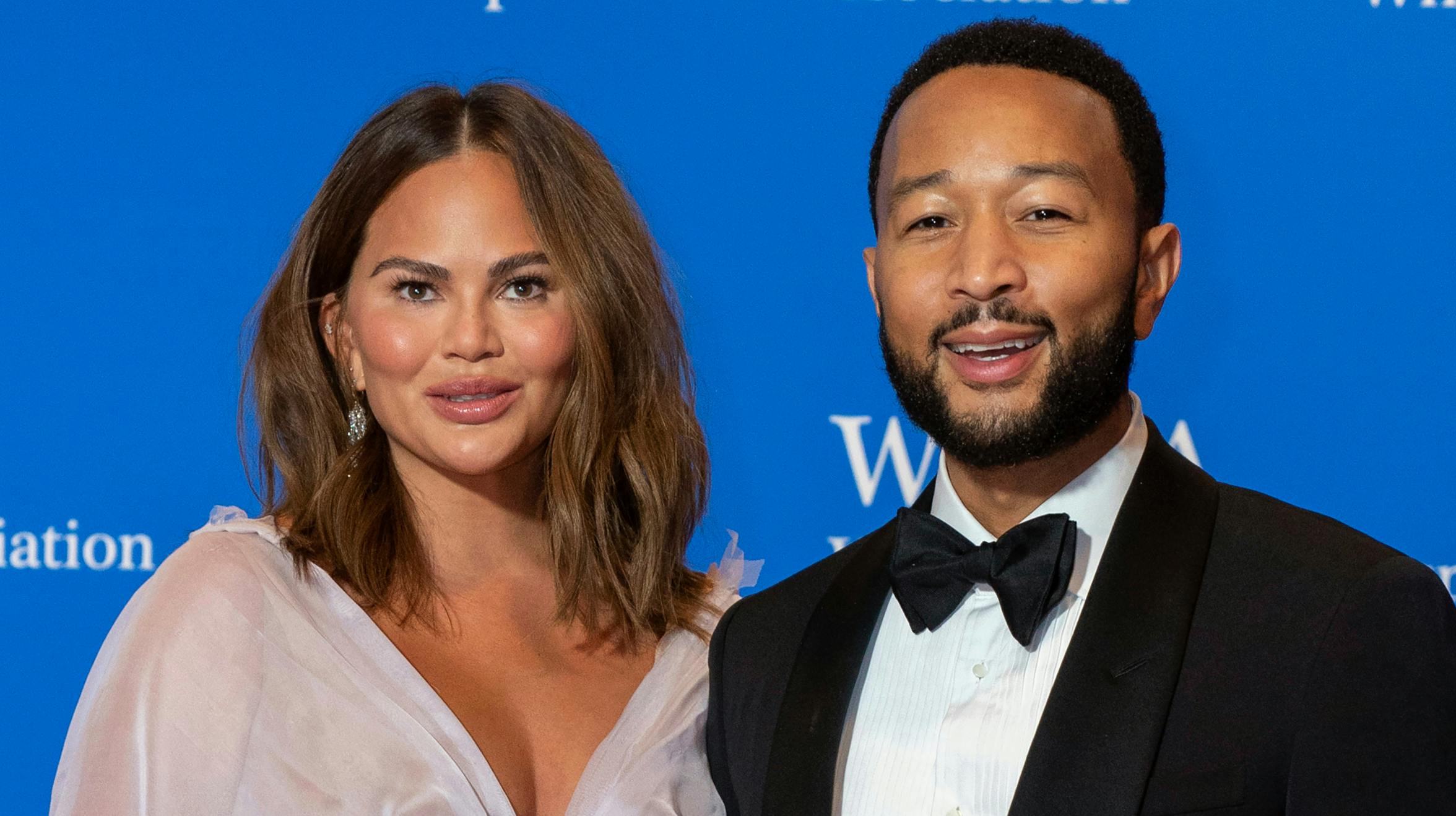 Chrissy Teigen og John Legend. 