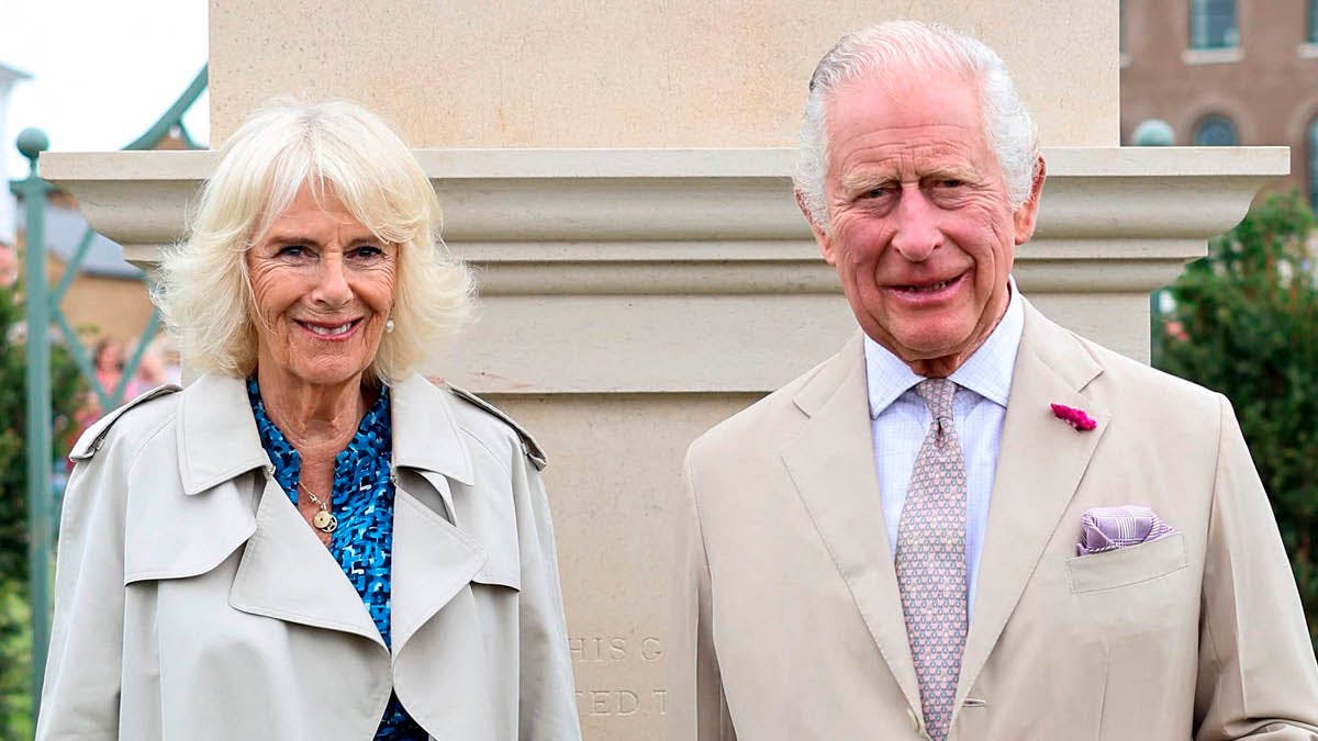 Dronning Camilla og kong Charles. 