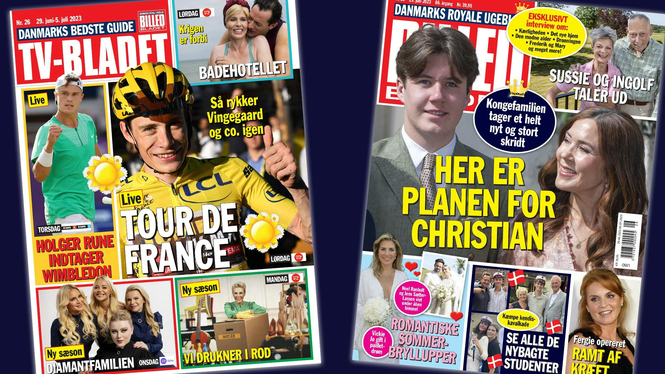 Grevinde Sussie og grev Ingolf af Rosenborg.