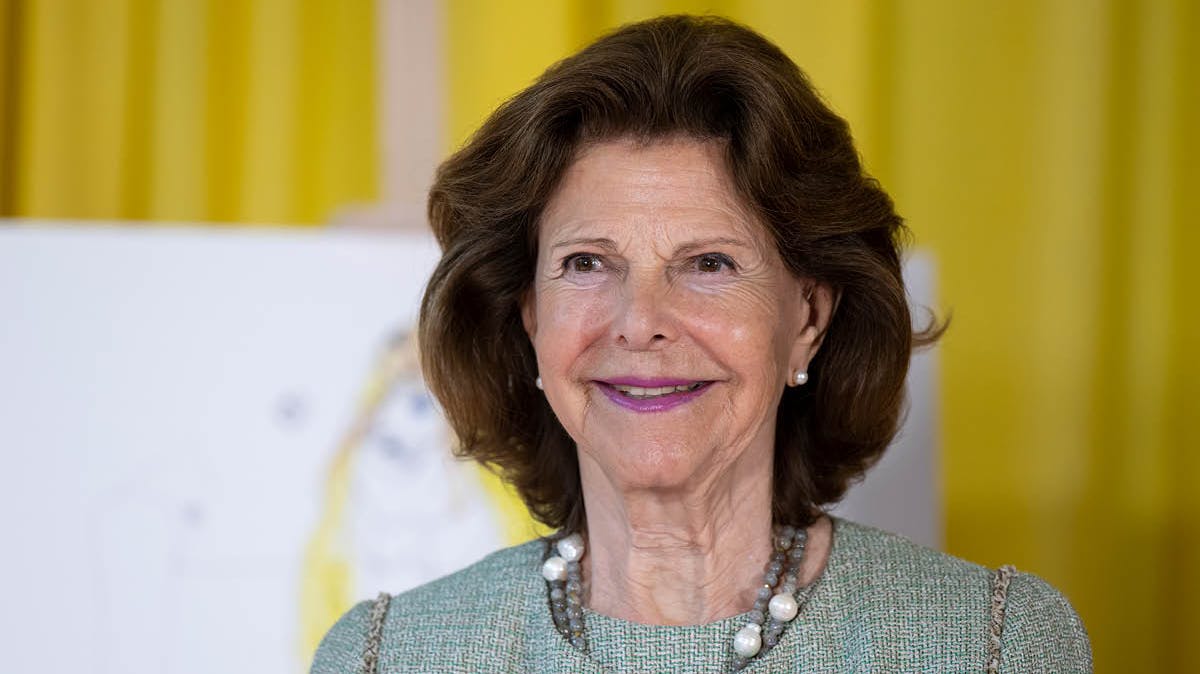 Dronning Silvia.