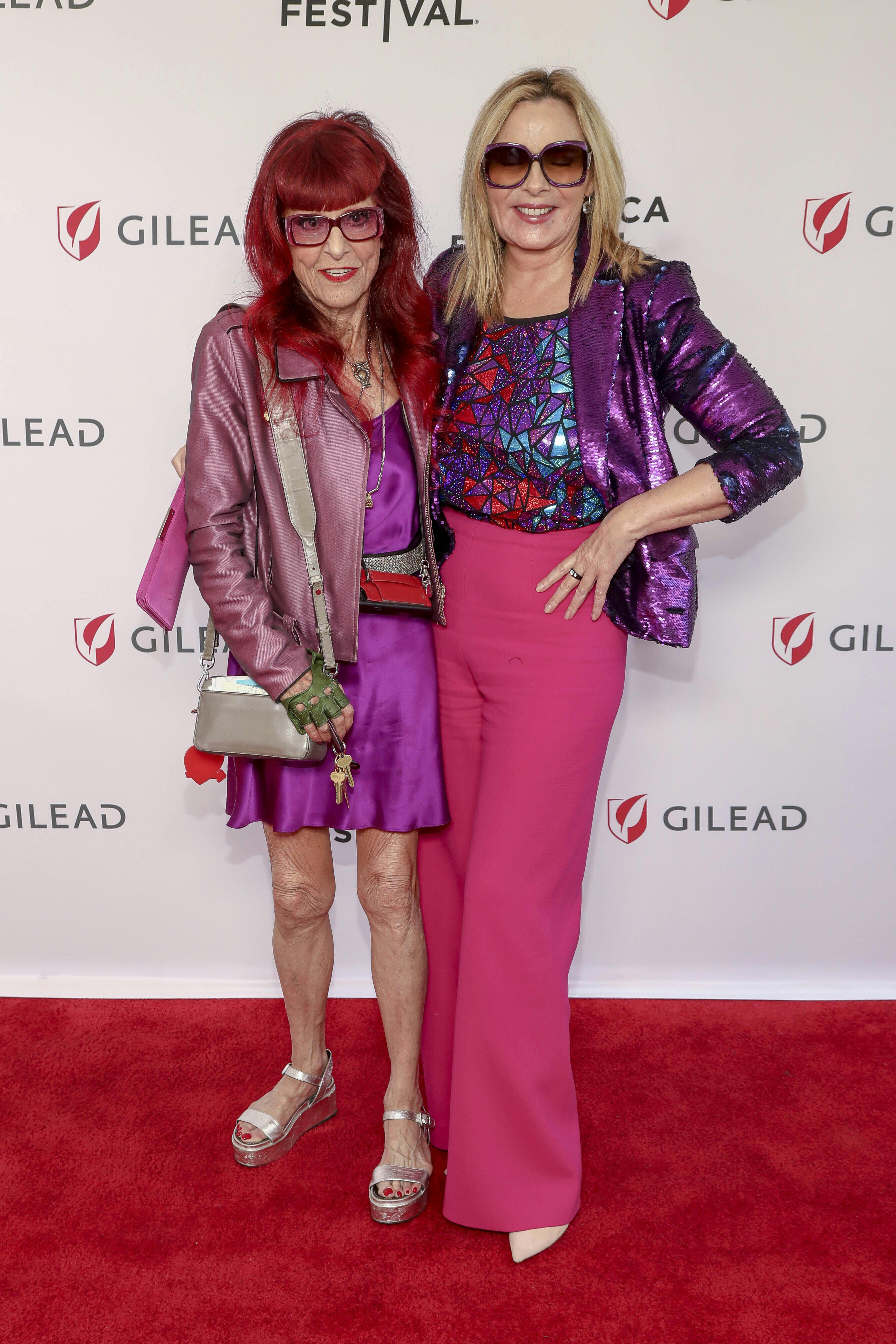 Stylist Patricia Field og Kim Cattrall