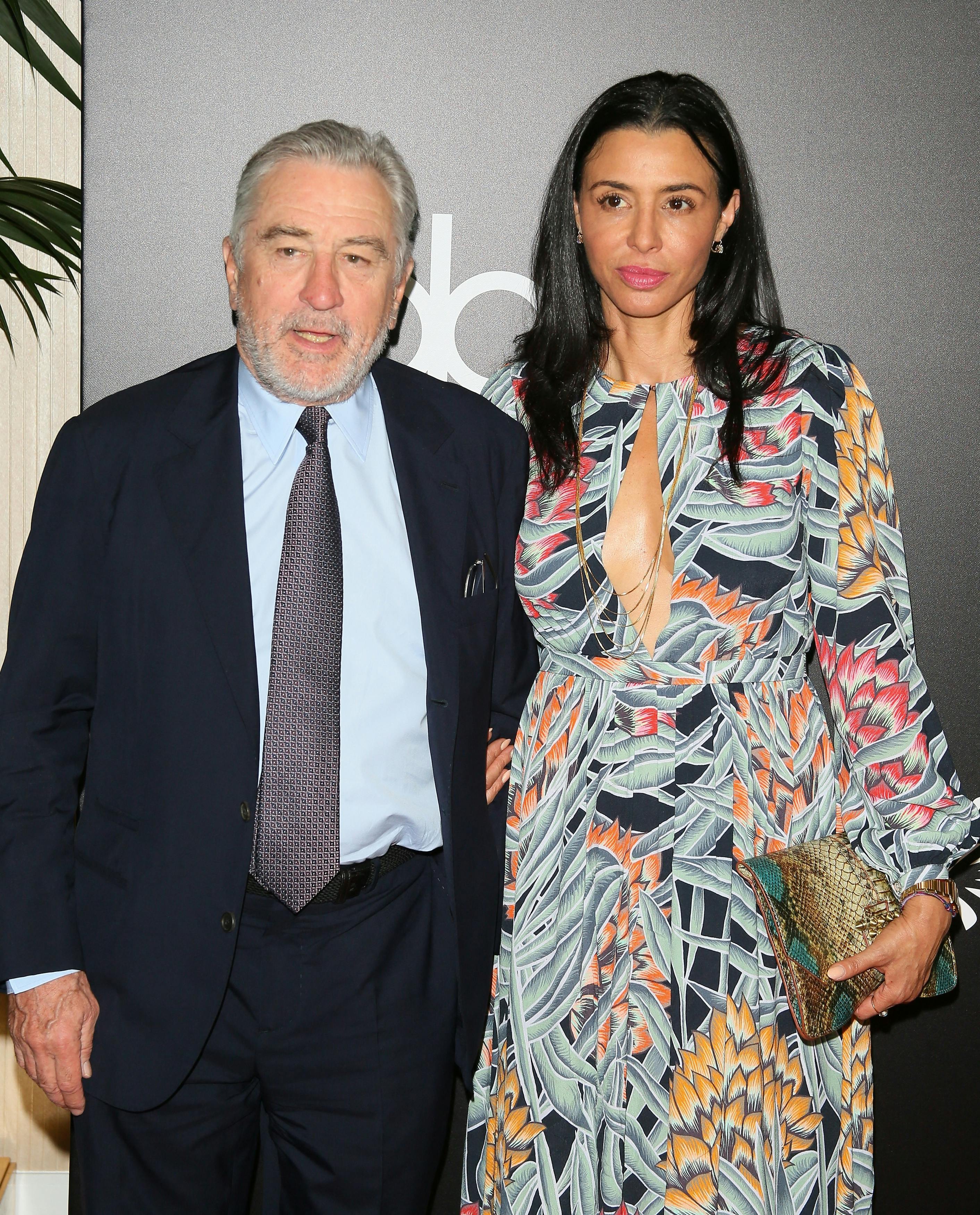 Robert De Niro og datteren Drena De Niro.