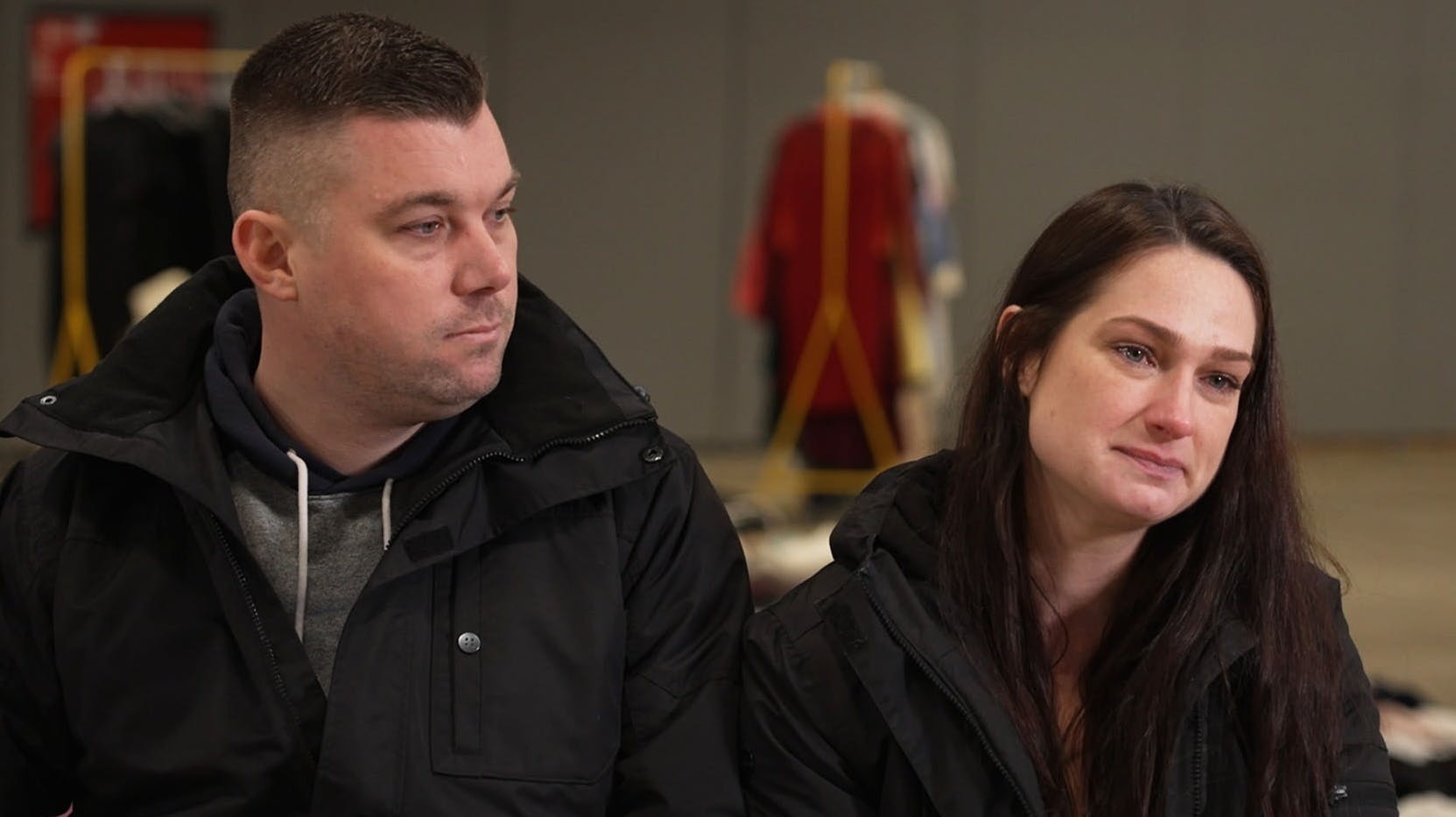 Nicolai og Tine Brandstrup i ”Vi drukner i rod” på TV 2.