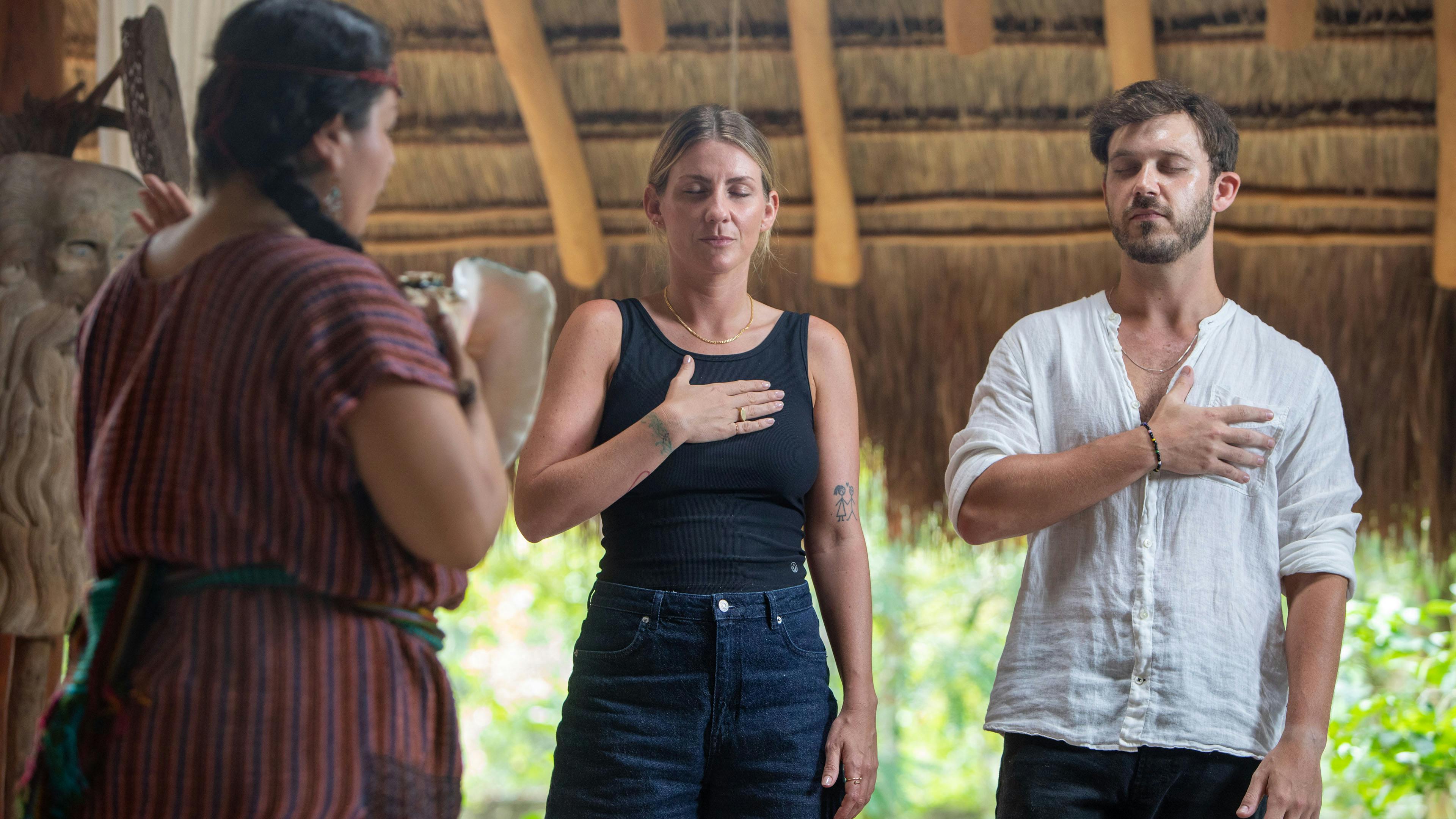 Mette og Nicolai på kakaodate i episode 20 af "Bachelorette"