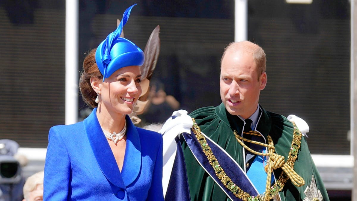 Prinsesse Catherine og prins William.