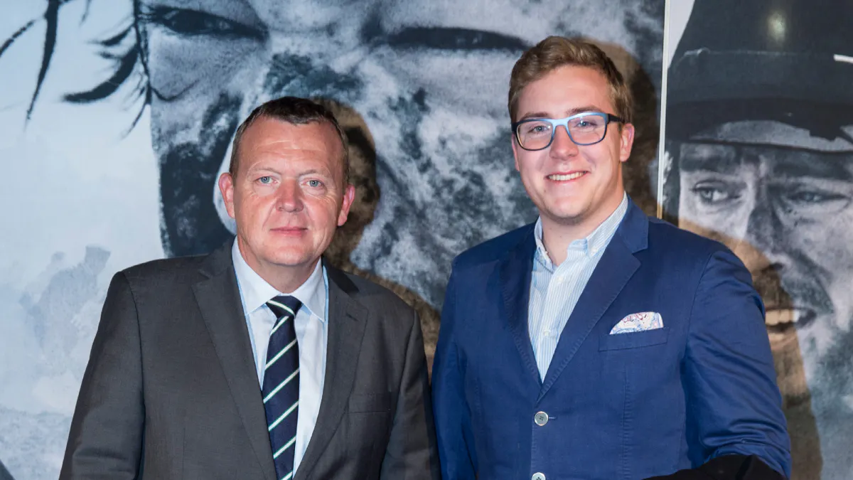 Det husker Lars Løkkes søn fra sine forældres bryllup | BILLED-BLADET