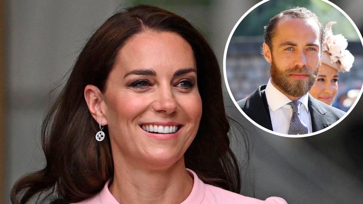 Prinsesse Kate og James Middleton
