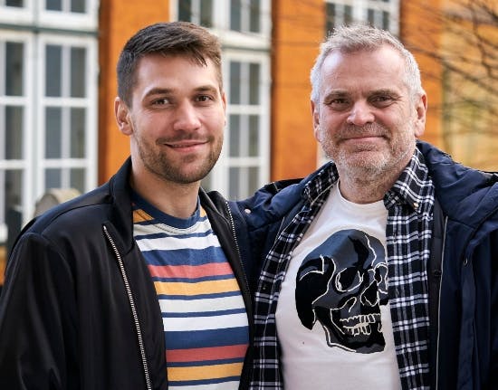 Hans Pilgaard og Jobbe Pilgaard.