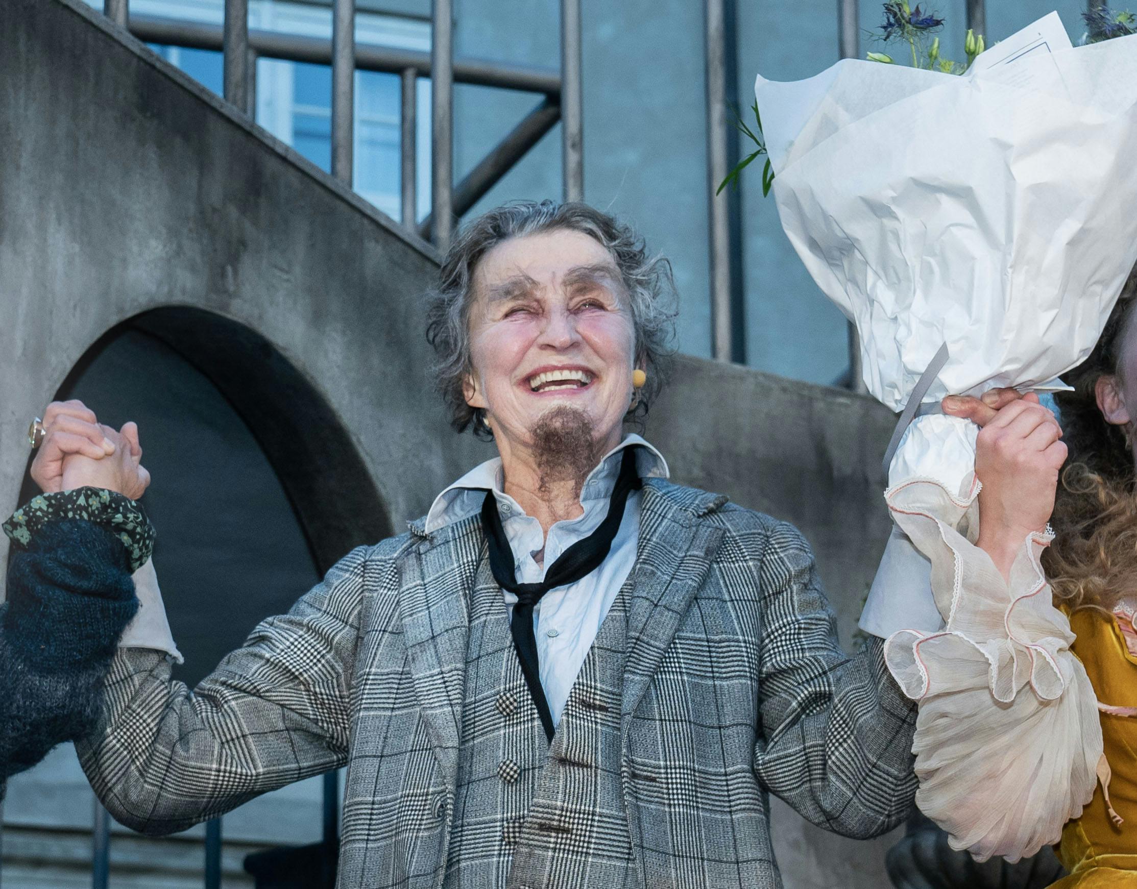 Karen-Lise Mynster i "Den gerrige". 