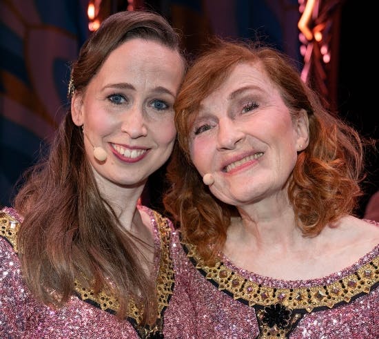 Merete Mærkedahl og Bodil Jørgensen.