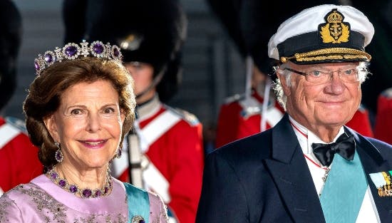 Kong Carl Custaf og dronning Silvia.