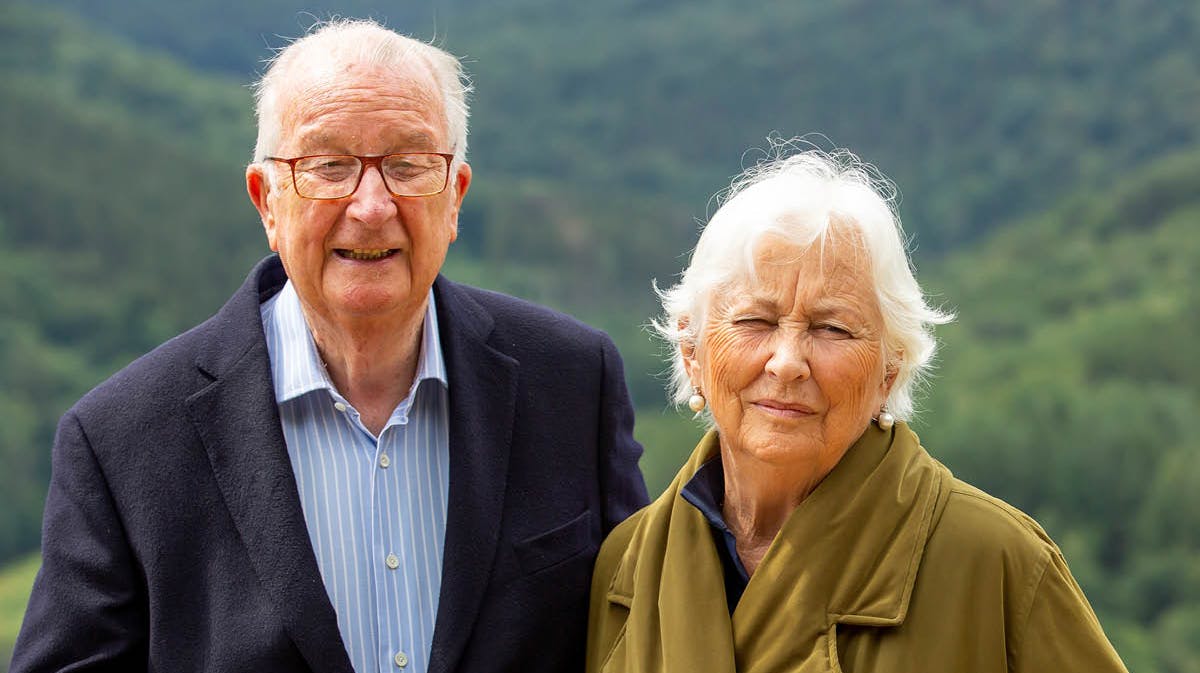 Kong Albert og dronning Paola.