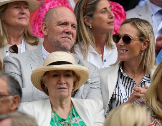 Mike Tindall og Zara Tindall.&nbsp;
