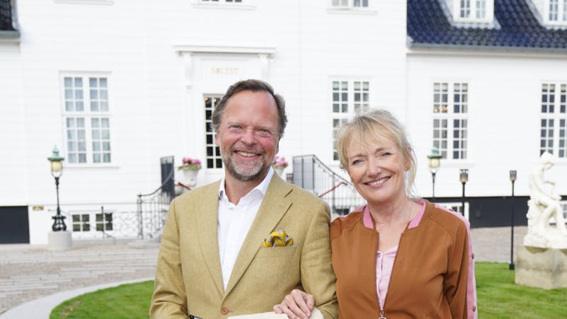 Sognepræst &amp; forfatter Kathrine Lilleør og Joakim Lilholt

