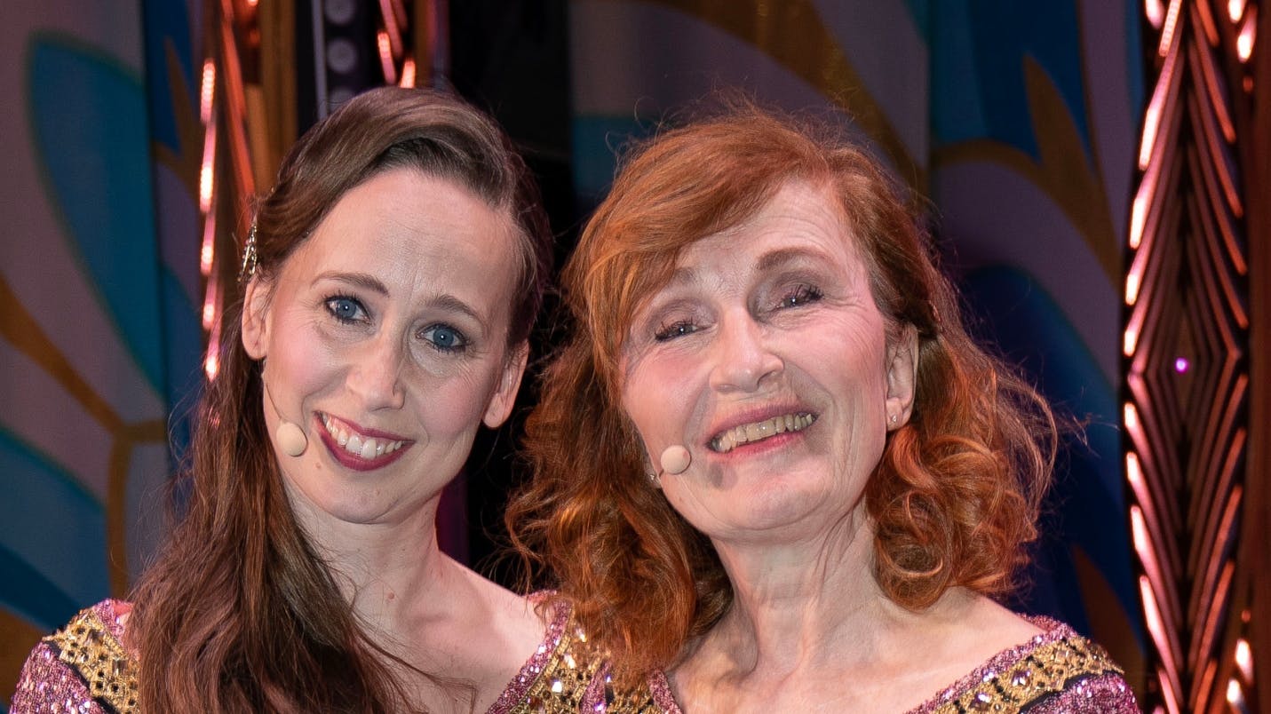 Merete Mærkedahl og Bodil Jørgensen.