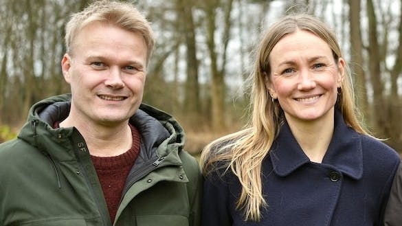 Christian Borregaard og Sara Lygum.