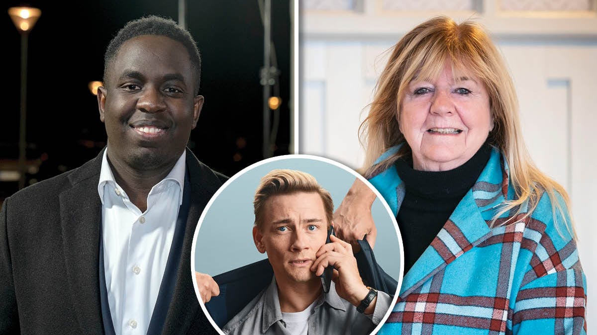 Melvin Kakooza og Ulla Terkelsen