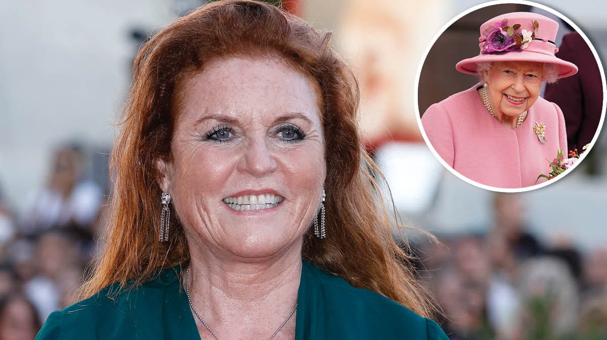 Hertuginde Sarah og dronning Elizabeth.