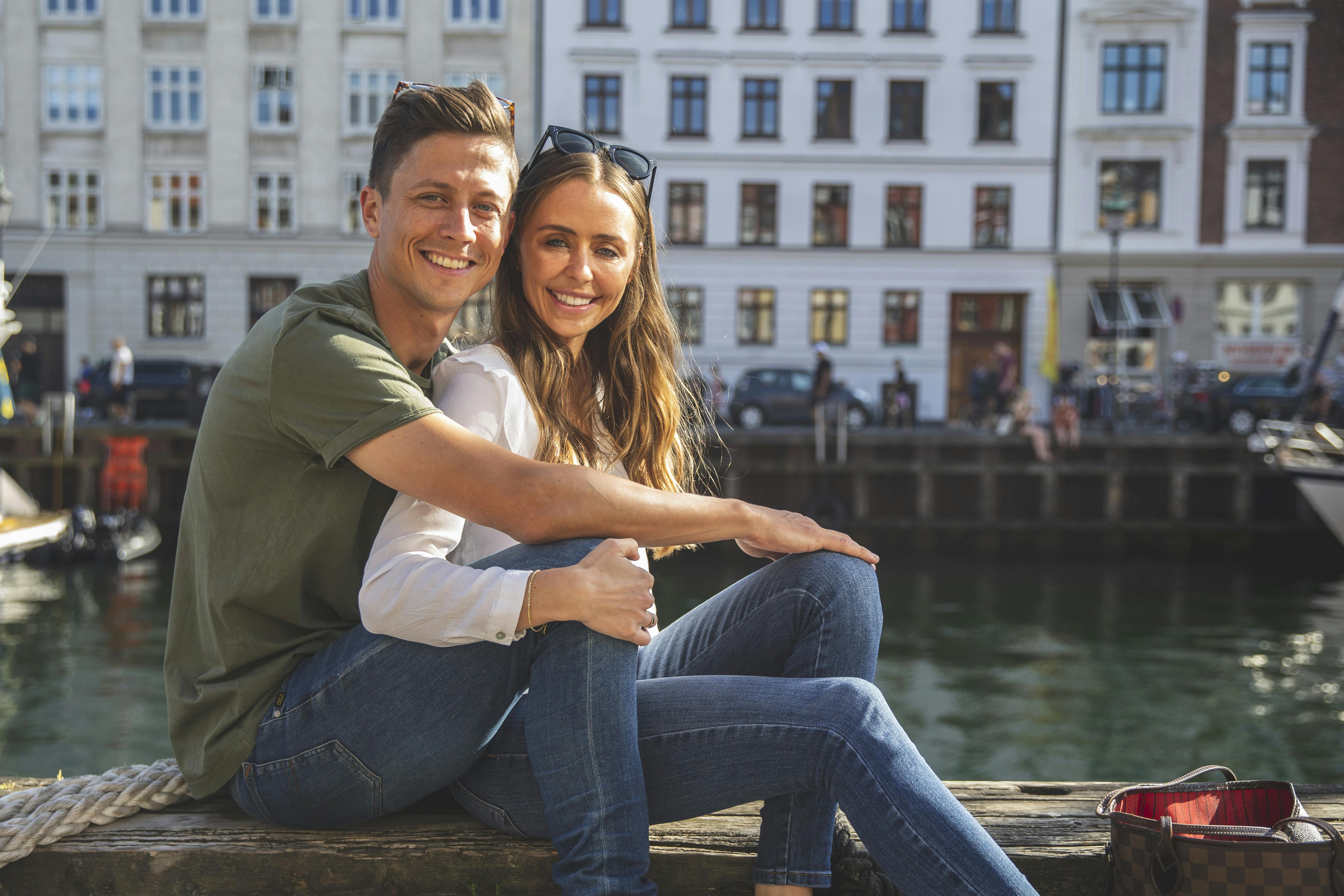 Rasmus Staghøj og kæresten Katrine. 