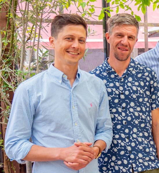 Rasmus Staghøj og Chris Anker Sørensen. 