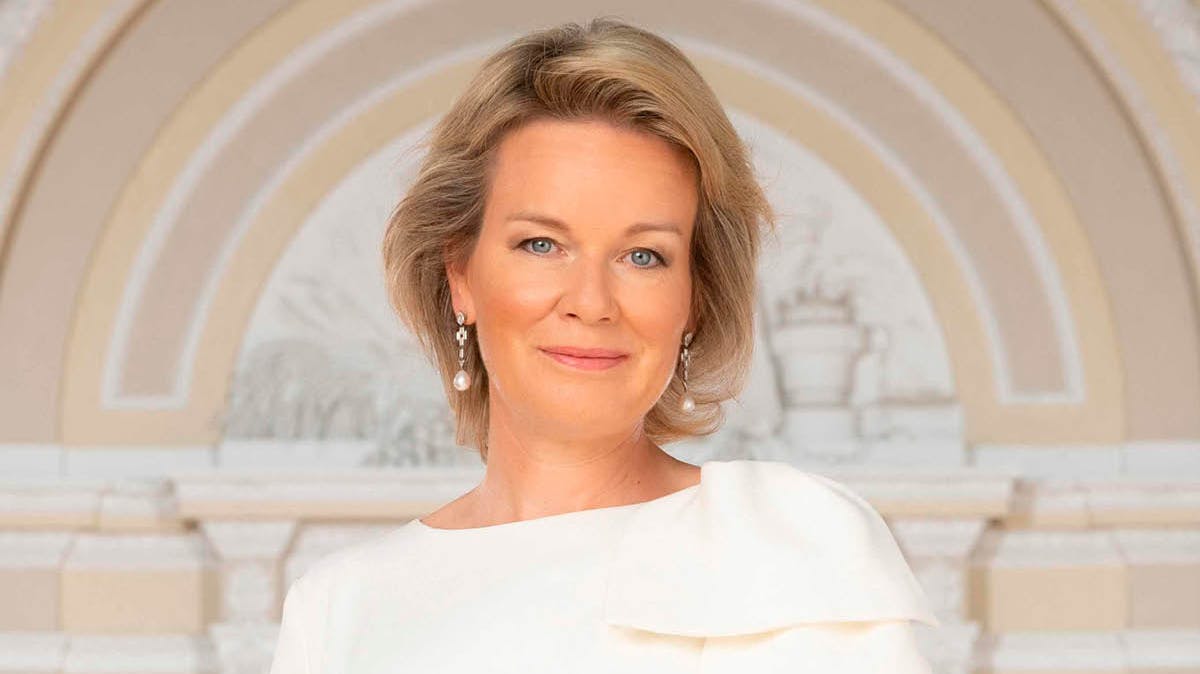 Dronning Mathilde. 