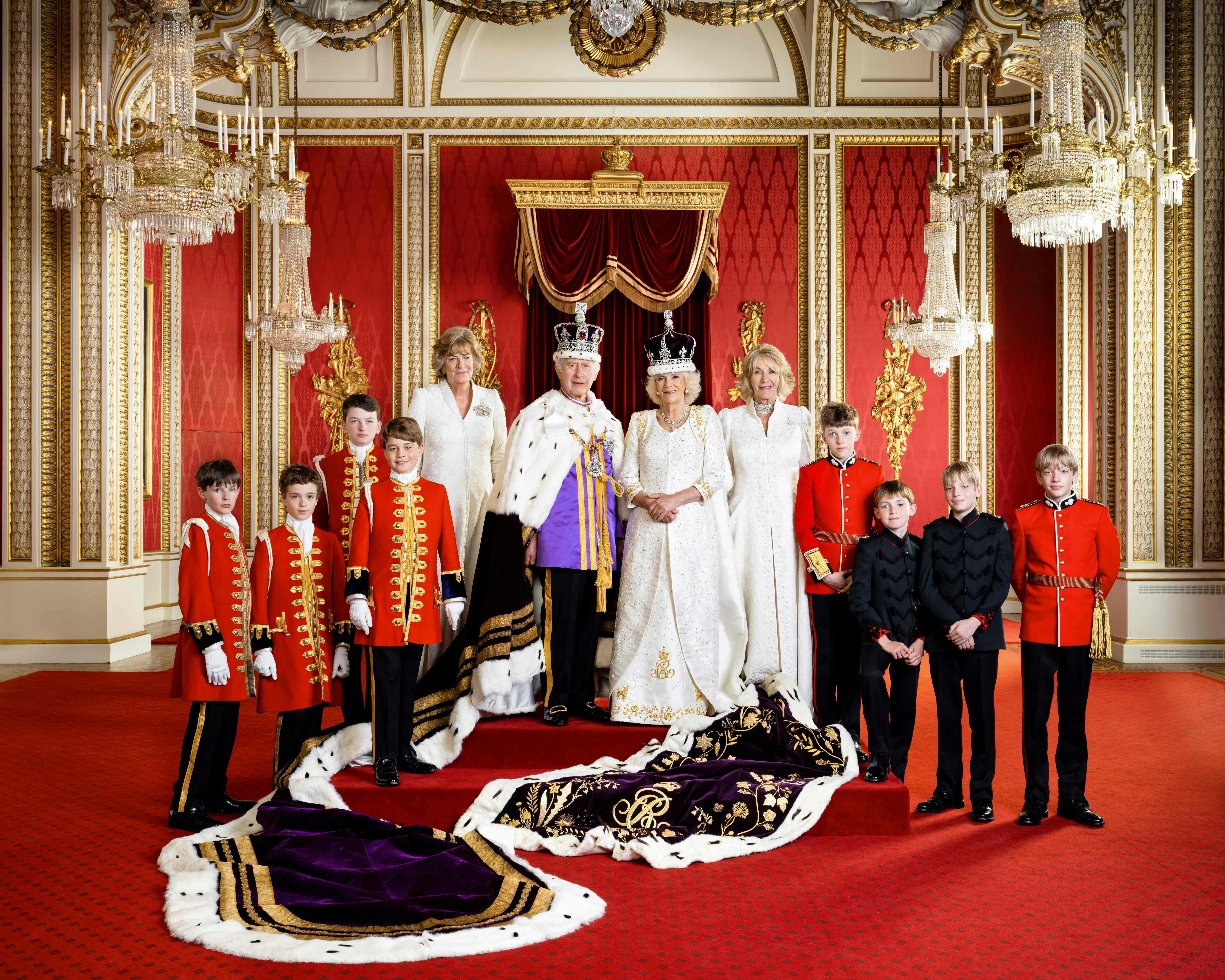 Kong Charles og dronning Camilla blev kronet den 6. maj 2023.&nbsp;
