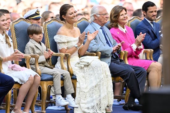 Koncert for prinsesse kronprinsesse Victoria.