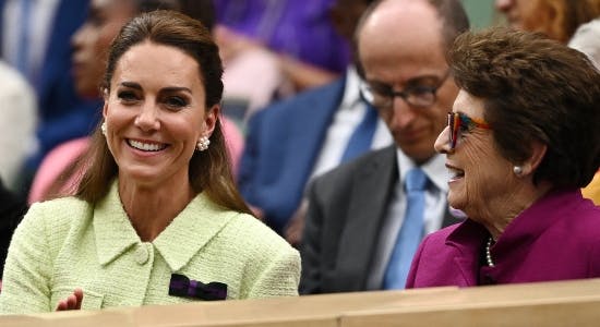 Prinsesse Kate og Billie Jean King.